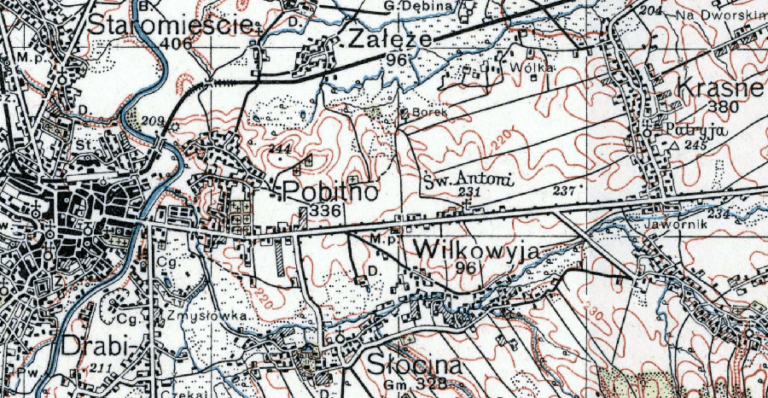 wislawa szymborska map