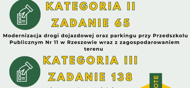 Ruszyło głosowanie na zadania do RBO