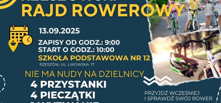 Zapraszamy na rajd rowerowy